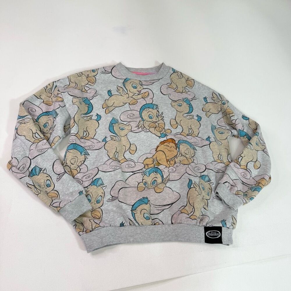 Oh‎ My Disney Sweatshirt Womens Small Baby Hercules and Pegasus Crewneck